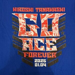 BN AEW Hiroshi Tanahashi SS TShirt size Medium